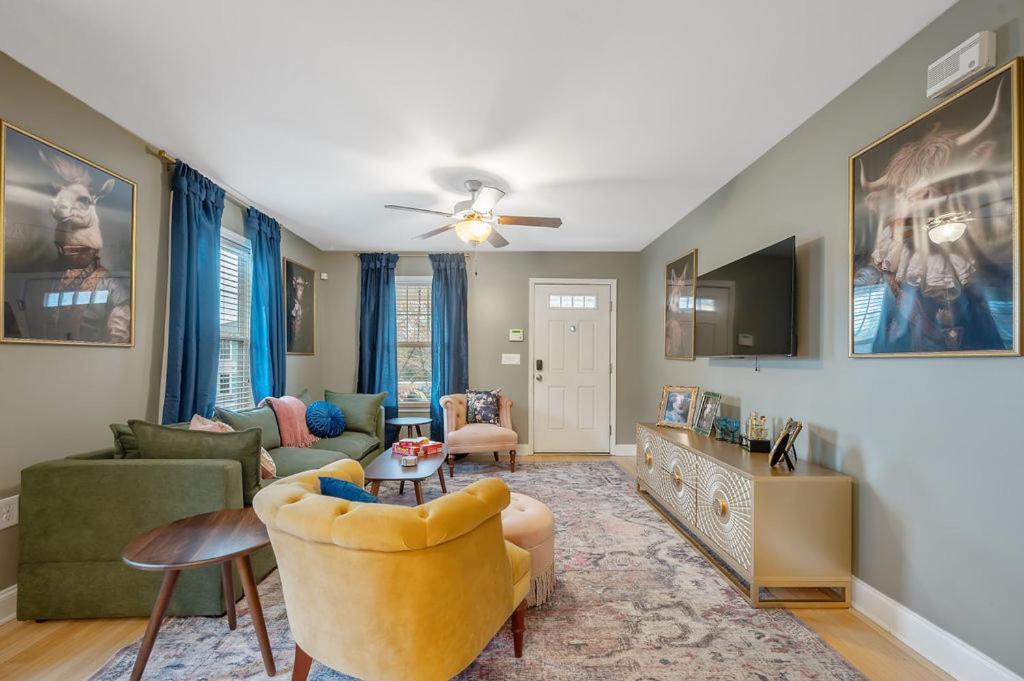 ראלי New Victorian Theme, 3Br, Lrg Backyard Close To Pnc Arena, Downtown, And Rdu Airport מראה חיצוני תמונה